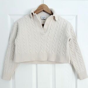 Sunday Best Cable Knit Sweater Size XS